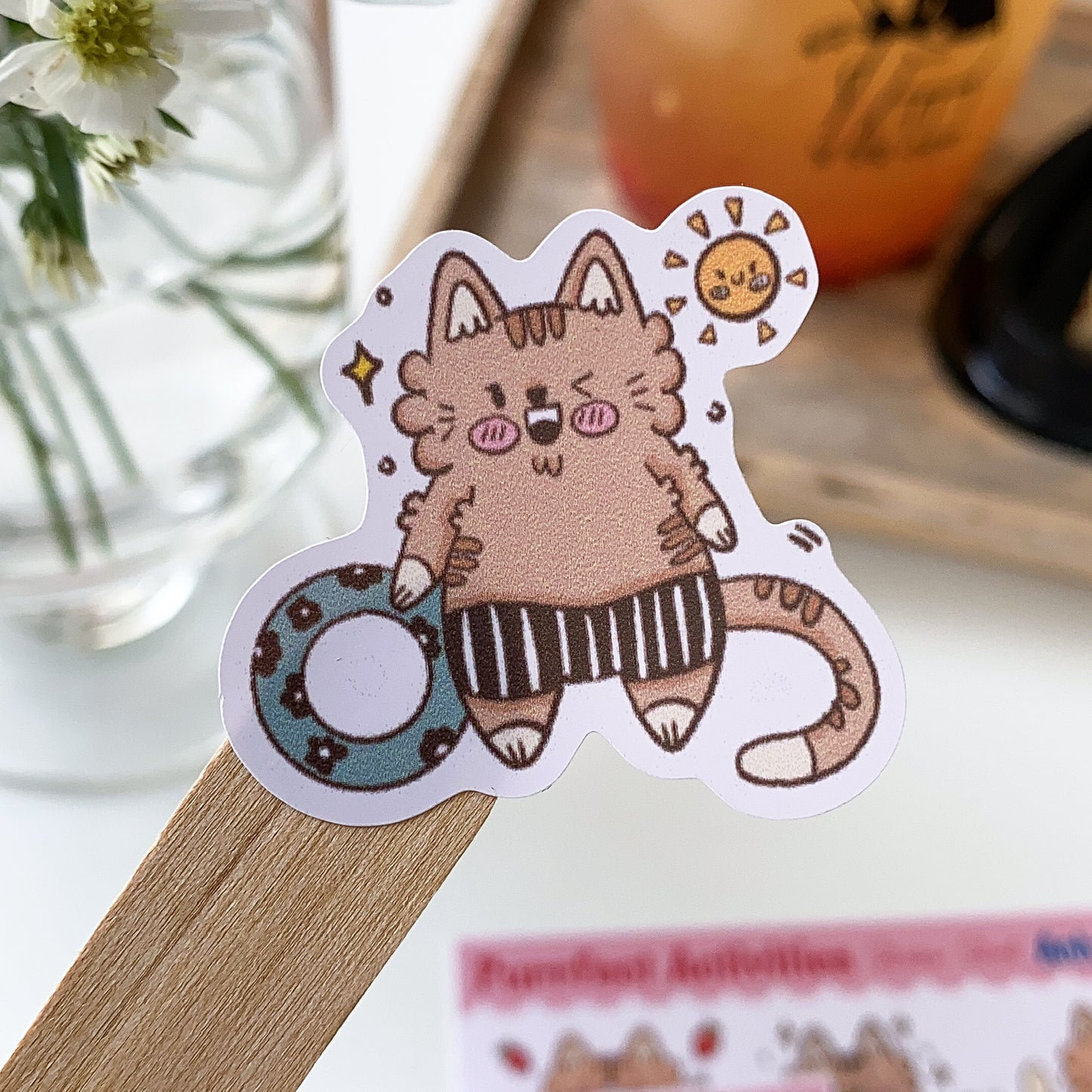 Purrfect Activities Sticker Sheet