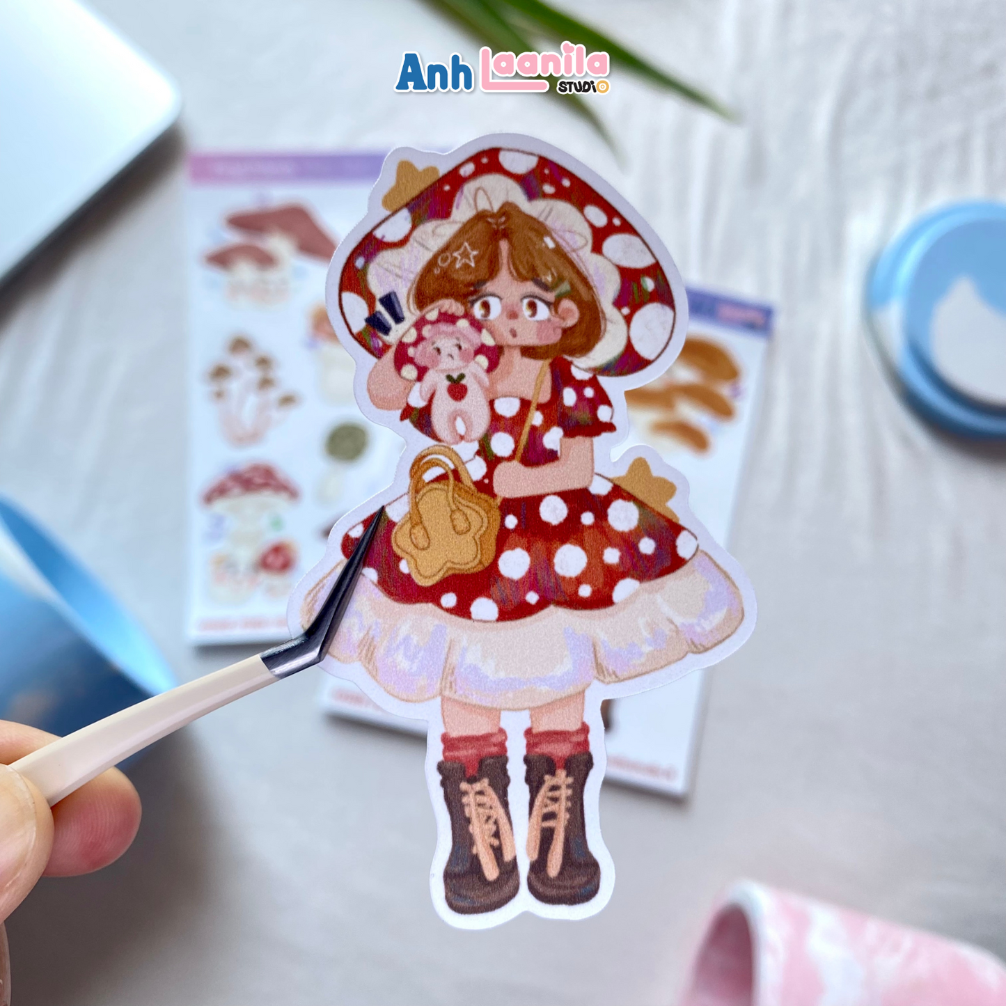 Fungi Friends Sticker Sheet
