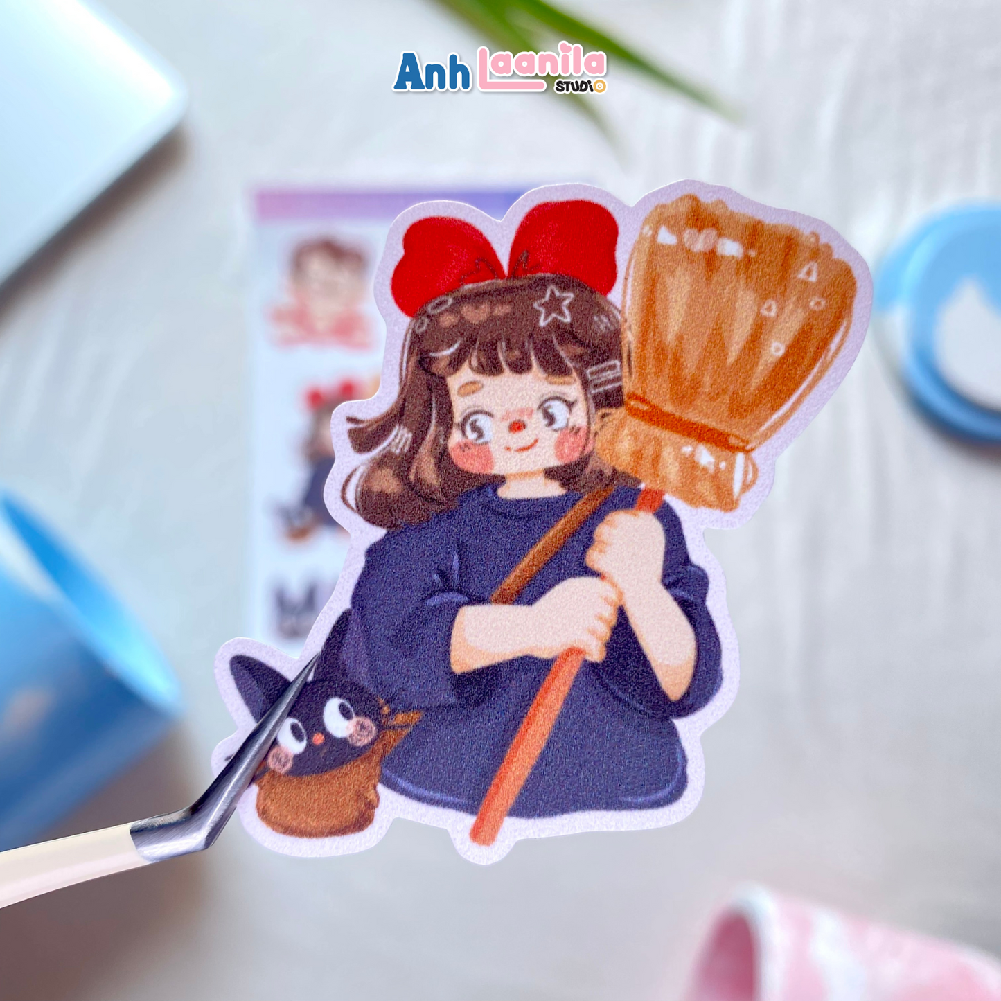 Kiki's Delivery Service Fan Art Sticker Sheet