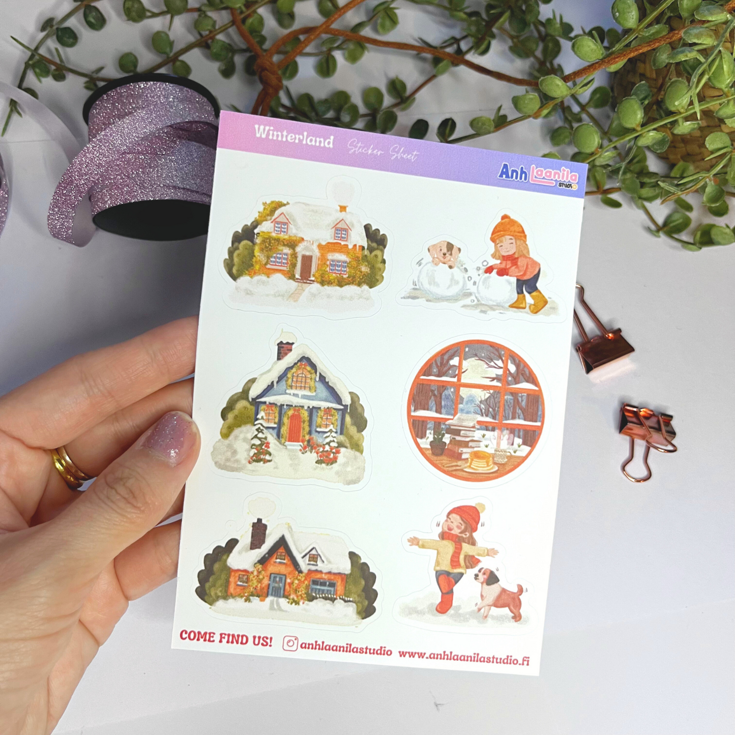 Winterland Sticker Sheet