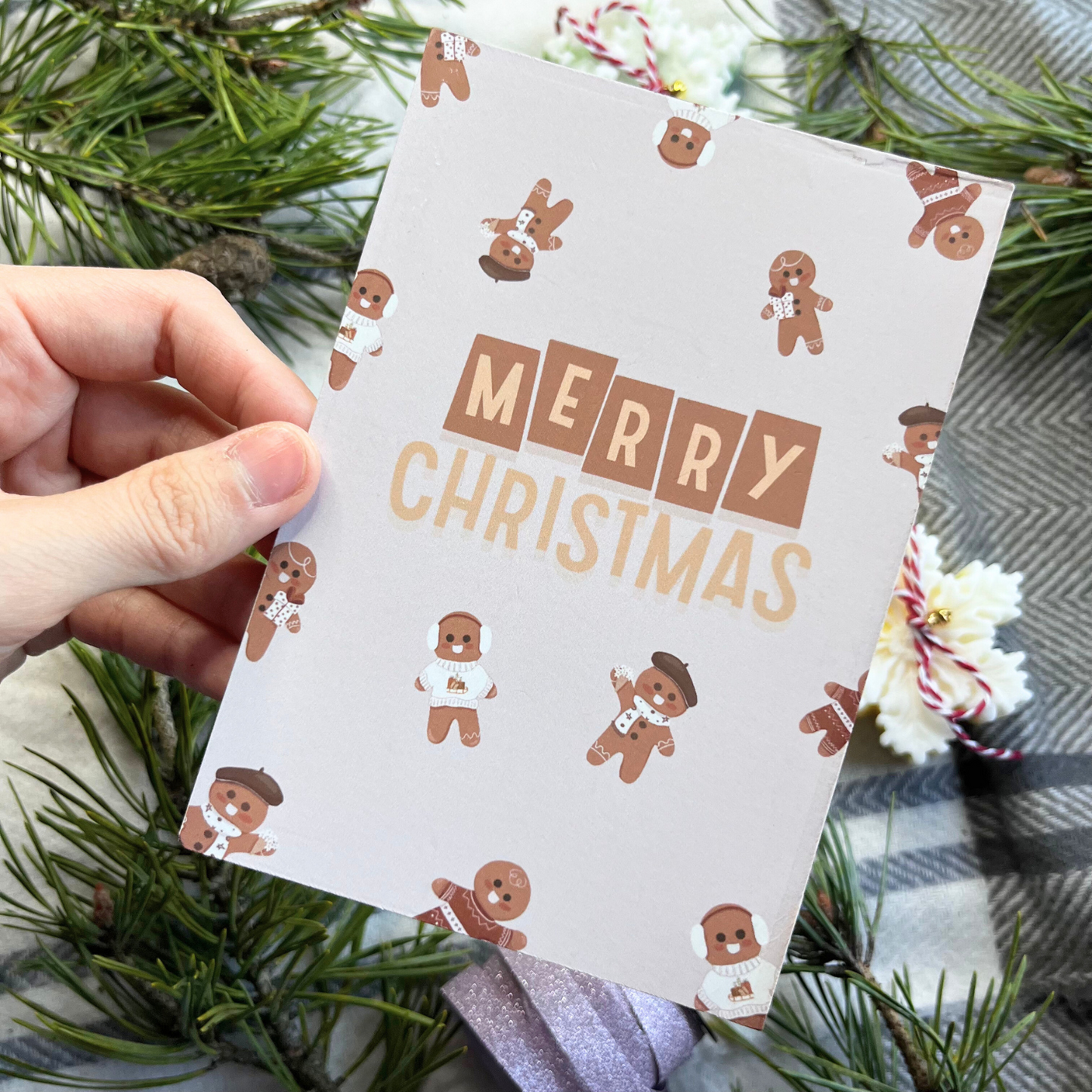 Ginger Breads Postcard