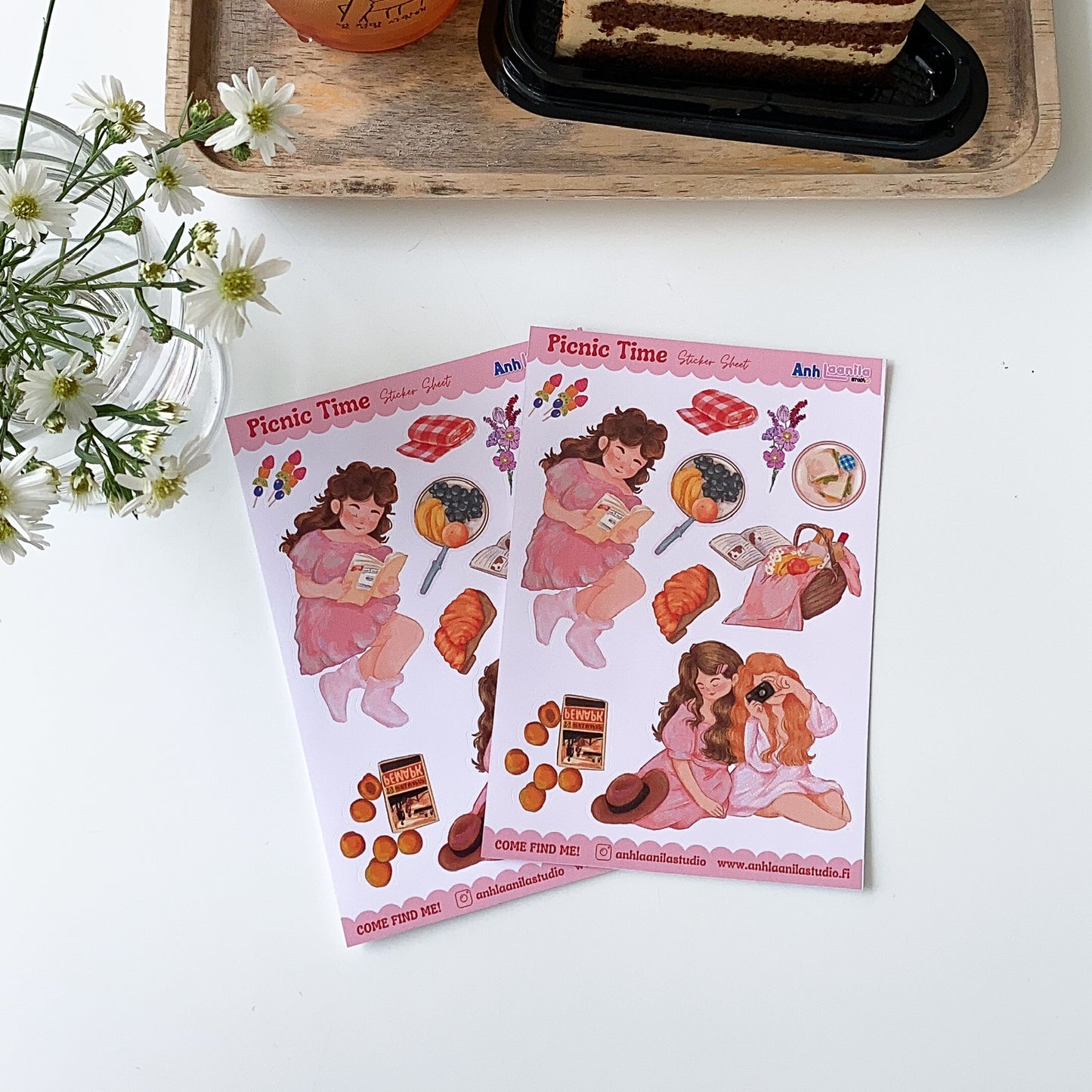 Picnic Time Sticker Sheet