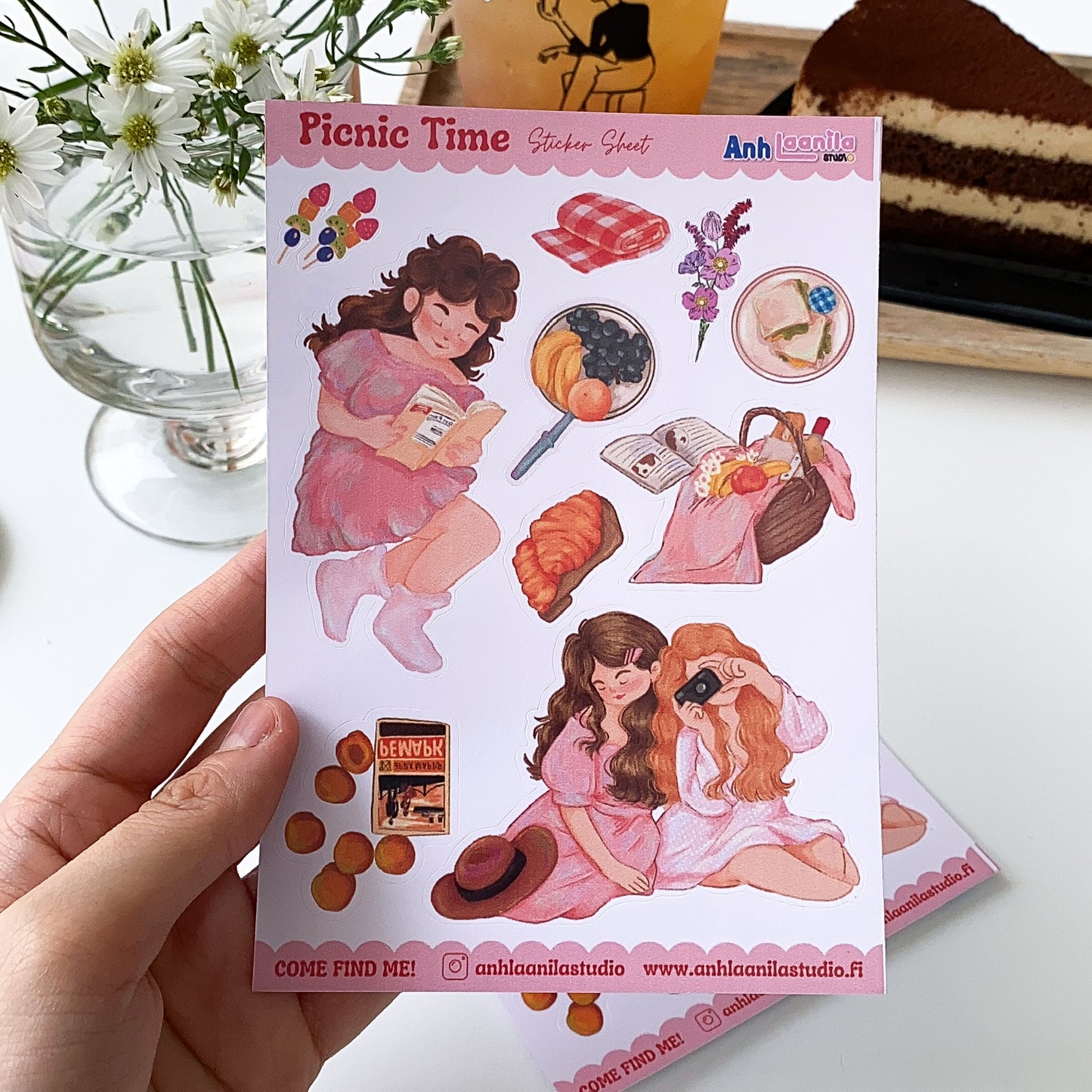 Picnic Time Sticker Sheet