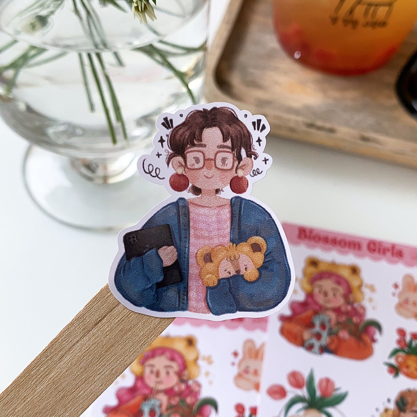 Blossom Girls Sticker Sheet