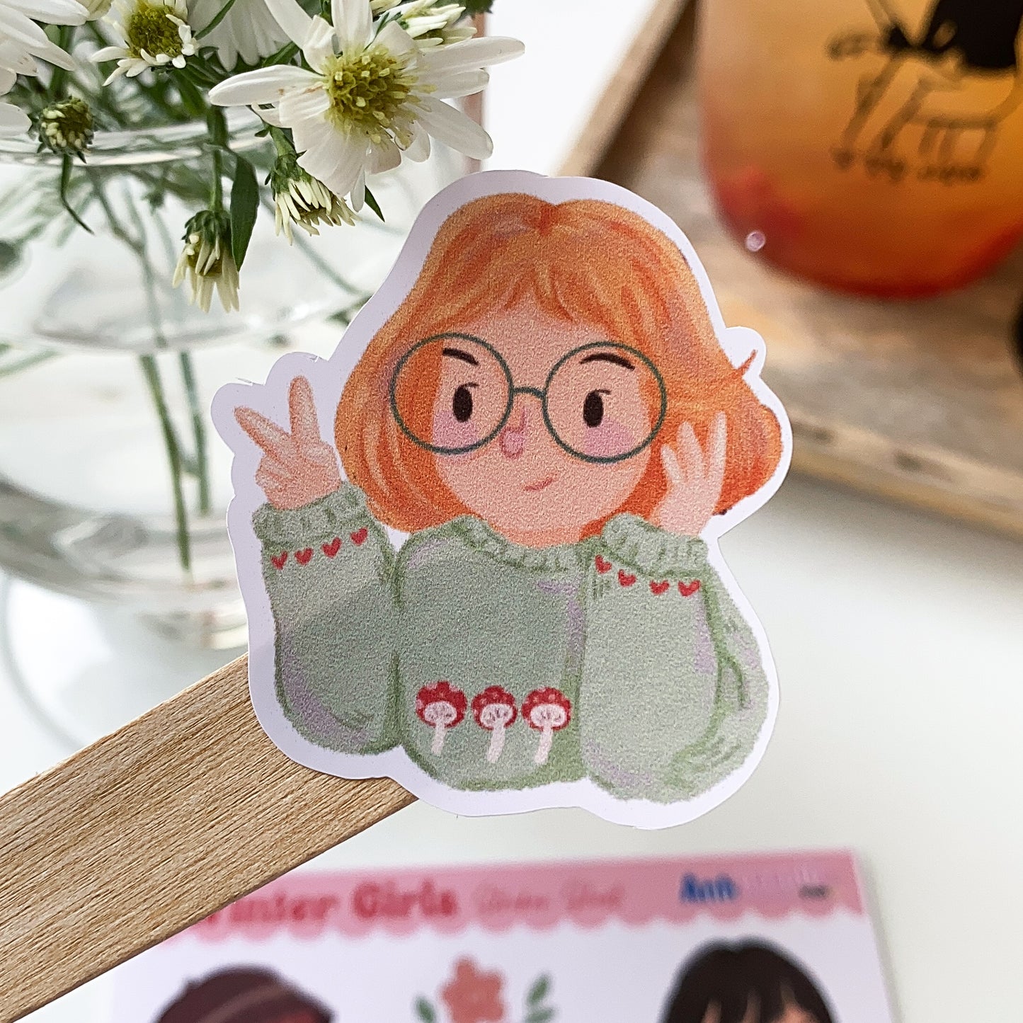 Winter Girls Sticker Sheet