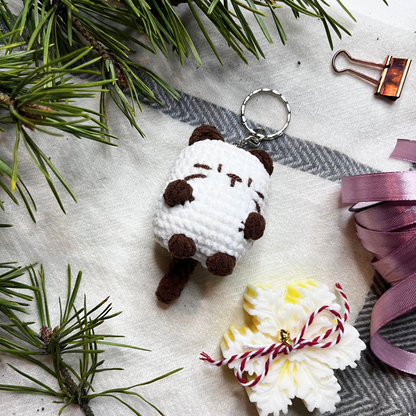 Crochet Cat Keychain